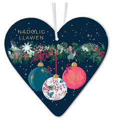Nadolig Llawen Hanging Decoration|Addurn Nadolig Llawen