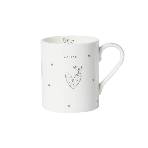 Cariad Mug|Mwg Cariad