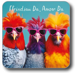 Ffrindiau Da, Amser Da (Coaster)|Ffrindiau Da, Amser Da (Mat Diod)