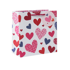 Tapestry Heart Gift Bag (Medium)| Bag Anrheg Calonnau Carthen (Canolig)