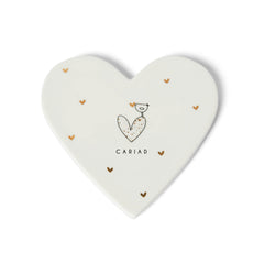 Cariad Heart Coaster|Mat Diod Cariad