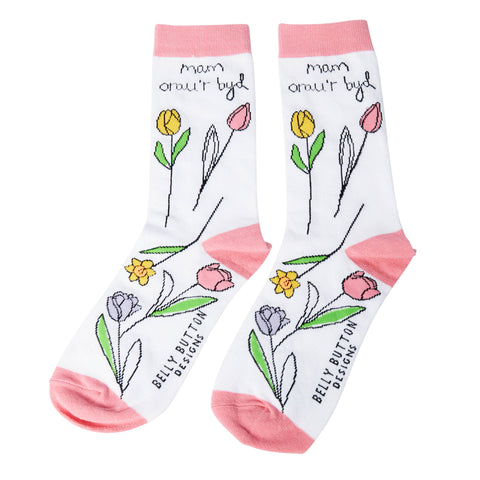 Mam Orau'r Byd Socks|Sanau Mam Orau'r Byd
