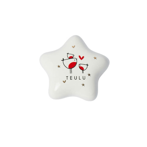 Teulu Mini Star Token|Addurn Seren Nadolig Teulu