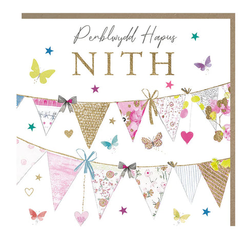 Penblwydd Hapus Nith