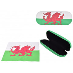 Wales Flag Glasses Case|Cas Sbectol Baner Cymru
