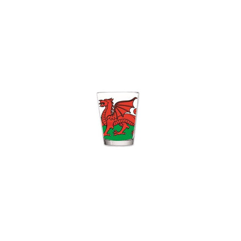 Wales Flag Shot Glass|Gwydr Shot Cymru!