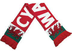 Welsh Jacquard Scarf|Sgarff Cymru