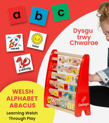 Welsh Alphabet Abacus|Abacus Y Wyddor