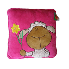 Pink Plush Cushion|Clustog Dafad Pinc