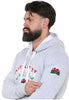 Grey Cymru am Byth Hoodie|Hwdi Cymru am Byth