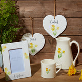 Daffodil Embossed Mug|Mwg Cennin Pedr