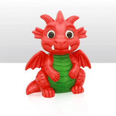 Cute Wales Dragon Resin Painted Magnet|Magned Draig Ciwt!