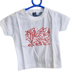 Welsh Dragon T-shirt|Crys-t Draig Goch