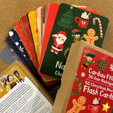 50 Christmas Words - Flash Cards|Cardiau Fflach - 50 Gair Nadoligaidd