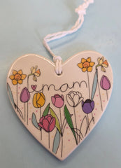 Mam Heart Decoration| Addurn Mam