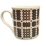 Welsh Blanket Stitch Mug| Mwg Patrwm Carthen