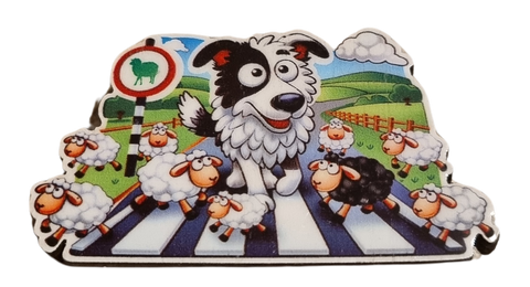 Sheepdog Magnet|Magned Ci Defaid
