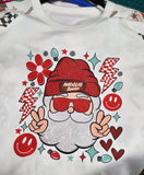 Welsh Christmas Pyjamas (Groovy Santa!)|Pyjamas Nadolig Llawen (Siôn Corn Grŵfi!)