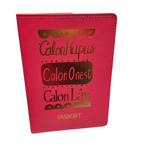 Calon Lan Passport Cover | Gorchudd Pasbort Calon Lan