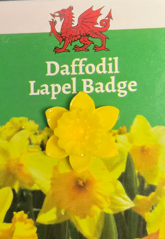Daffodil Pin Badge|Bathodyn Pin Cenhinen Pedr