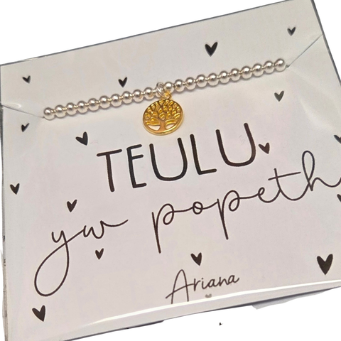 Teulu yw Popeth Bracelet|Breichled Teulu yw Popeth