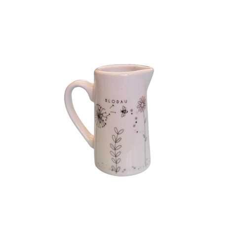 Blodau Extra Small Jug (Wildflowers)|Jwg Blodau (Blodau Gwyllt)