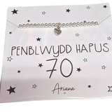 Happy Birthday Bracelet|Breichled Oedran 18-80