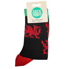 Welsh Red Dragon Women's Socks|Sanau Draig Goch Merched