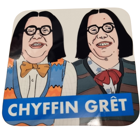 Chyffin Gret Coaster |Mat Diod Chyffin Gret