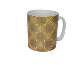 Scandi Welsh Tapestry Print Mug|Mwg Carthen Sgandi