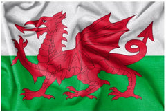 Ultra Heavy Wales Flag 9 x 6|Fflag / Baner Cymru Trwm (9x6)