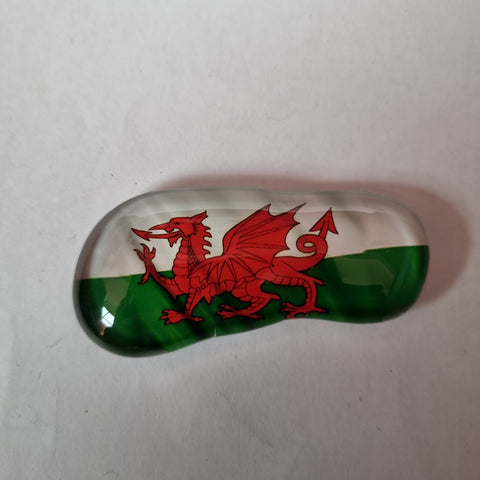 Wales Flag Epoxy Flip Flop|Magned Fflip Fflop Cymru