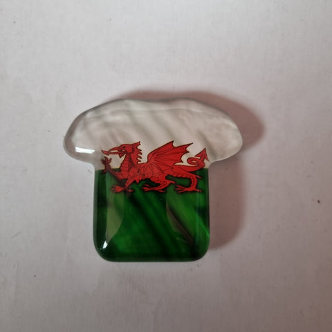 Wales Flag Epoxy Shirt|Magned Crys-T Cymru
