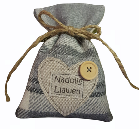 Nadolig Llawen Lavender Bag|Bag Lafant Nadolig Llawen