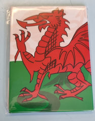 Welsh Dragon Shadow Magnet|Magned Baner Cymru