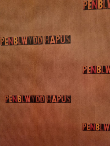 Penblwydd Hapus (Wrapping Paper)|Penblwydd Hapus (Papur Lapio)
