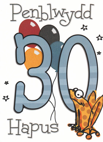 Penblwydd Hapus 30