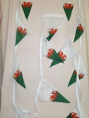 Wales Pennant Bunting|Bynting Fflag Cymru