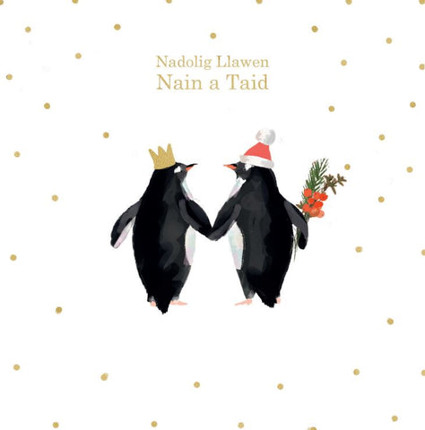 Nadolig  Llawen Nain a Taid