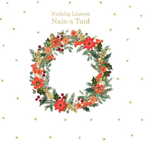 Nadolig  Llawen Nain a Taid