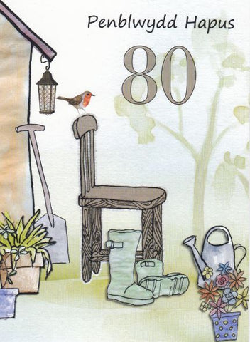 Penblwydd Hapus - 80