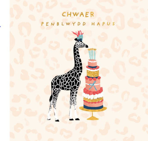 Chwaer, Penblwydd Hapus