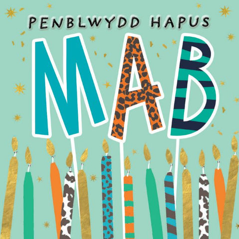 Penblwydd Hapus Mab