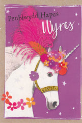 Penblwydd Hapus Wyres