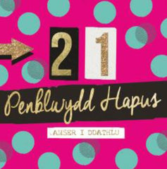 Penblwydd Hapus - 21