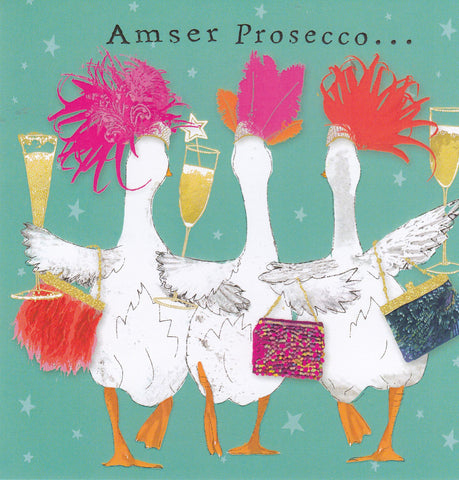 Amser Prosecco . . .