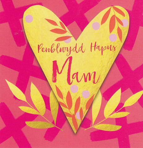 Penblwydd Hapus Mam