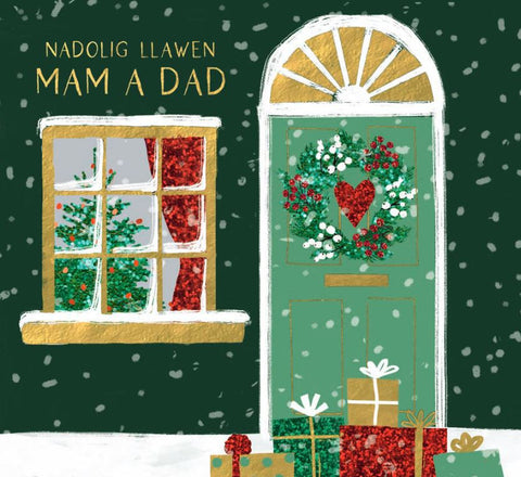 Nadolig Llawen Mam a Dad