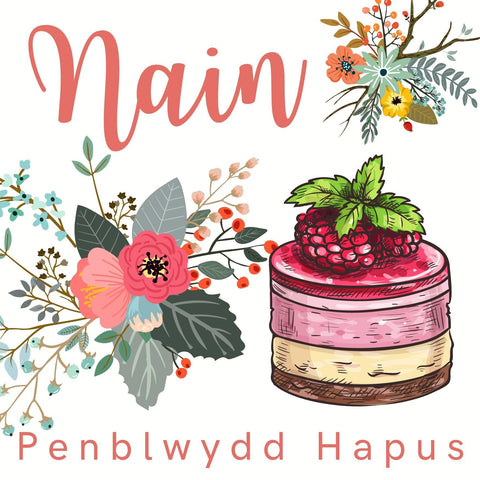Penblwydd Hapus Nain