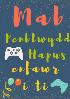 Mab - Penblwydd Hapus enfawr i ti